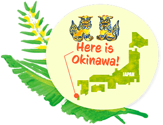 Here is Okinawa!
